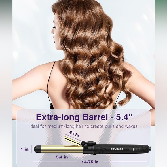 Rotating Curling Iron, 1inch Automatic Curling Iron, Rapid Heat - Picture 8 of 16